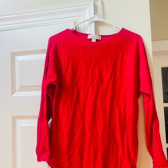 Michael Kors Sweaters - Michael Kors Cherry Red Sweater size small